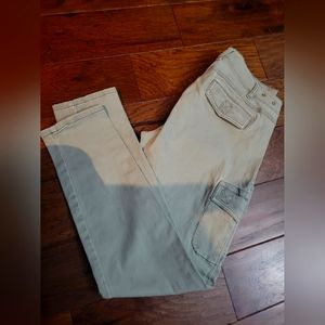 Womans light green pants